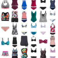 Women's Swimwear Remnants Tankinis Bikinis Swimsuits Beach Fashion Mix