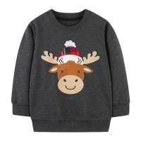 Langarm-Sweatshirt mit Pullover für Jungen zu Weihnachten