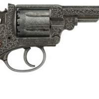 12 Schuss Pistole Adams 25cm, Tester, 1 Stück