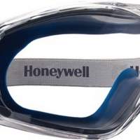 Goggles full vision DuraMax panoramic field frame blue lens clear EN166