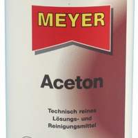 Acetone 12l canister for degreasing for gluing v.Ku.