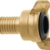 KARASTO hose piece GEKA plus 2000, brass hose size 32 mm, rotatable, SB