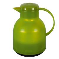 EMSA thermos flask Samba 1l light green translucent, 2 pieces