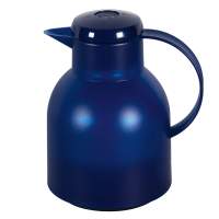 EMSA thermos flask Samba 1 l blue-translucent, 2 pieces