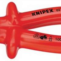 Kombizange DIN ISO 5746 L.160mm VDE-geprüft Chrom Griffe tauchisoliert Knipex
