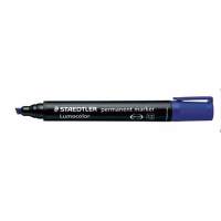 STAEDTLER Permanentmarker Lumocolor 350-3 1-5mm Keilspitze blau