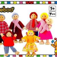 BEEBOO Puppenhaus Familie, 1 Stück