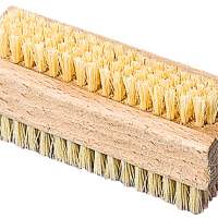 BÜRSTENMANN nail brush wooden body raw FSC pack of 5