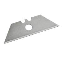 Trapeze blades with center hole, 0.5mm, pack of 10