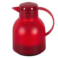 EMSA vacuum jug Samba 1 l red-translucent, 2 pieces