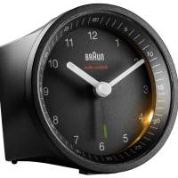 Braun radio controlled alarm clock BC07B-DCF black