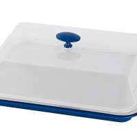 APS cooling plate with hood stainless steel/plastic 43x29x14cm