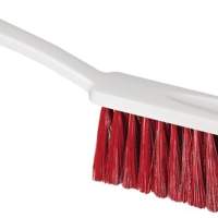 NÖLLE HACCP hand brush, bristle thickness 0.25 mm, red