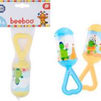 beeboo baby rattle with handle, 1 piece