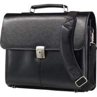 Alassio® briefcase Faenza 47011 41 x 32 x 13 cm leather black