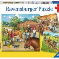 Ravensburger Puzzle Mein Reiterhof 3 x 49 Teile