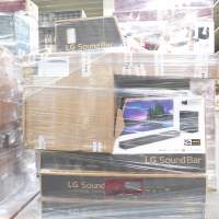 LG Multimedia – moniteur de marchandises en palettes, casque, ordinateur portable
